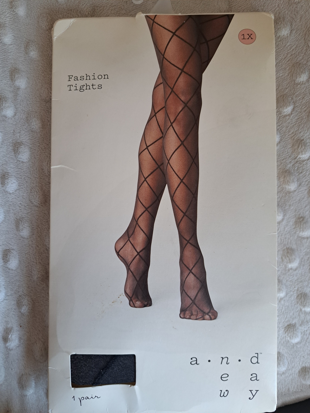 a new day Black Diamond Fishnet Tights